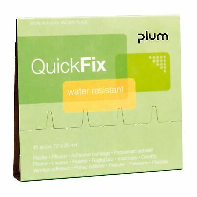 Plum Refill Quickfix Elastic 45 Stk. | Nachfüllpack Pflasterspender Spenderbox